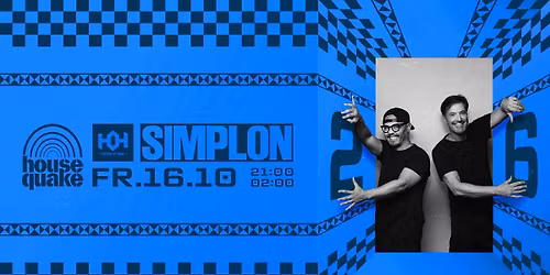 Housequake: History of House | Simplon — uitgaan in Groningen
