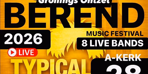 Typical “fe” male LIVE @ BOMMEN BEREND — Muziek in Groningen