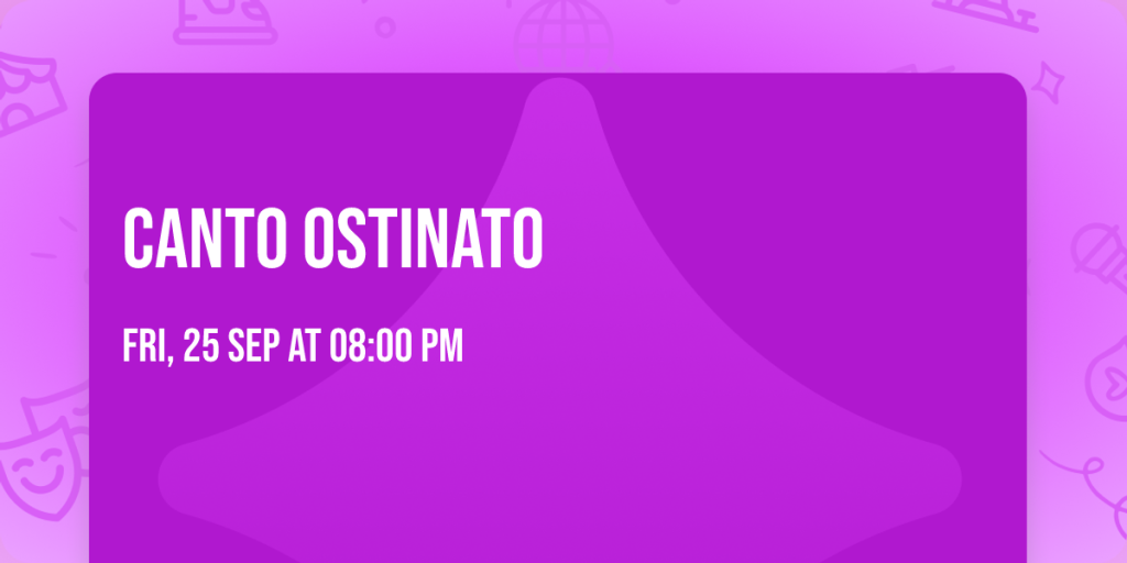 Canto Ostinato in de Martinikerk in Groningen