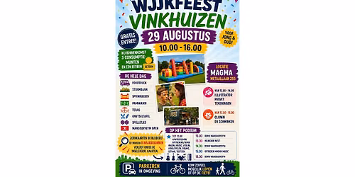 Wijkfeest Vinkhuizen — Festival in Groningen