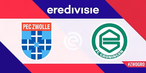 FC Groningen vs PEC Zwolle Tickets — Sport in Groningen
