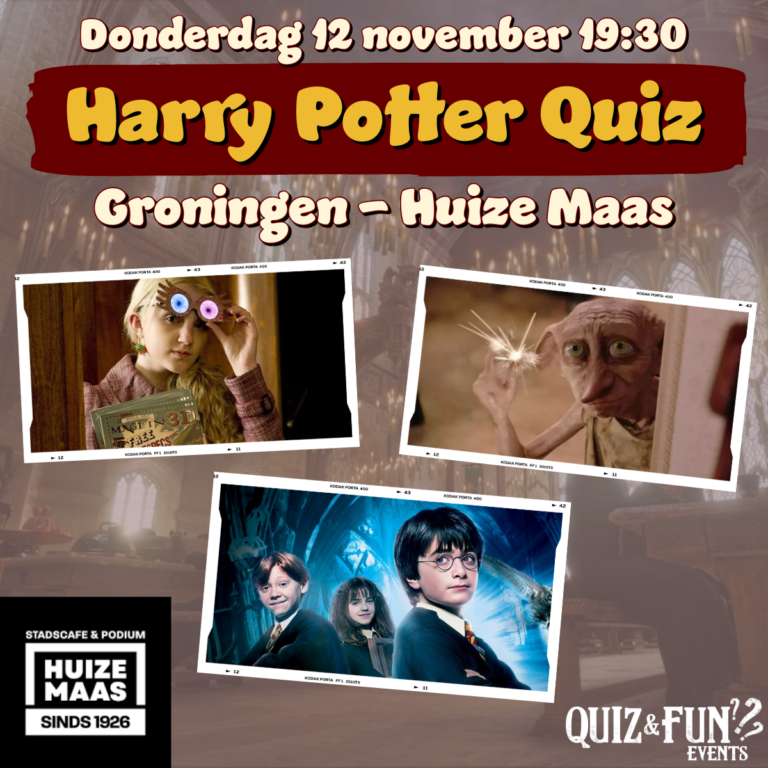 Harry Potter Quiz — uitgaan in Groningen
