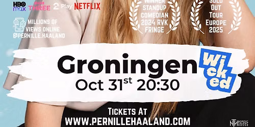 Pernille Haaland – Nordic AF – Stand-Up Comedy Show in English — Theater in Groningen
