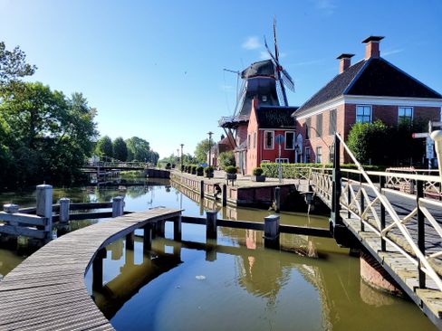 Wandeling door Onderdendam in Groningen