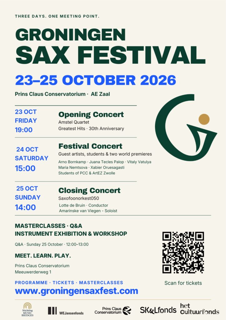 Groningen Sax Fest in Groningen
